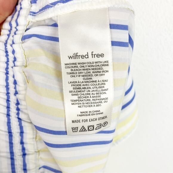 Wilfred‎ Free Aritzia Breeze 3 Shorts Barlowe Pear Cotton XL NWT - Picture 7 of 8
